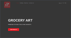 Desktop Screenshot of groceryart.com